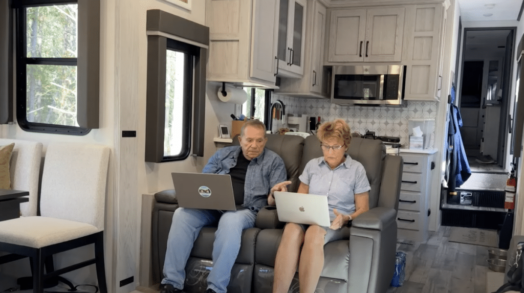 Our new Final Street Warrior RV Web System